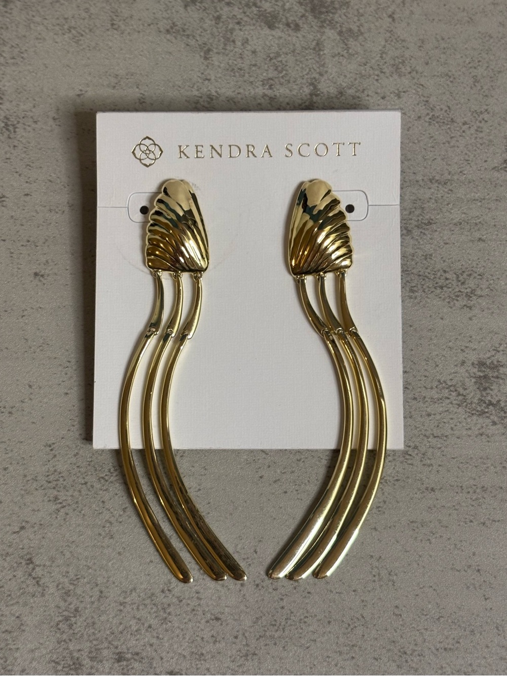 Kendra Scott Gold Lori Linear Earrings